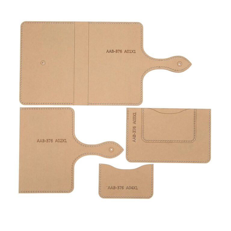 Amazon Wallet Acrylic Template DIY Leather Templates Leather Quilting Stencil Set Passport Bag Pattern Making Stencil Laser Cutting DIY Leather Craft Tool Arts Crafts Sewing