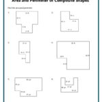 Area And Perimeter Of Composite Shapes K12 Math Worksheets