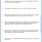 Area And Perimeter Worksheets Grade1to6