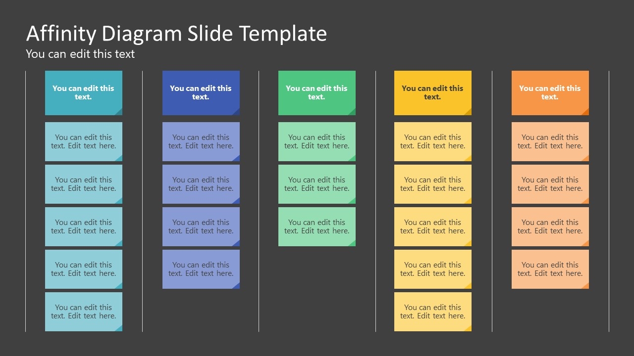 affinity diagram template