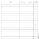 Bill Organizer Template 39 Cute Free Printable Bill Trackers