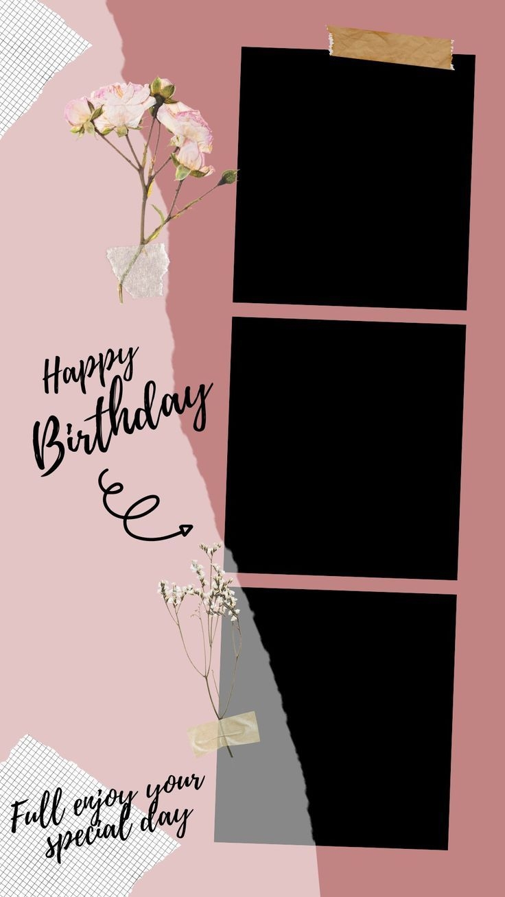 Birthday Stories Idia For Intragram Happy Birthday Icons Birthday Collage Happy Birthday Posters