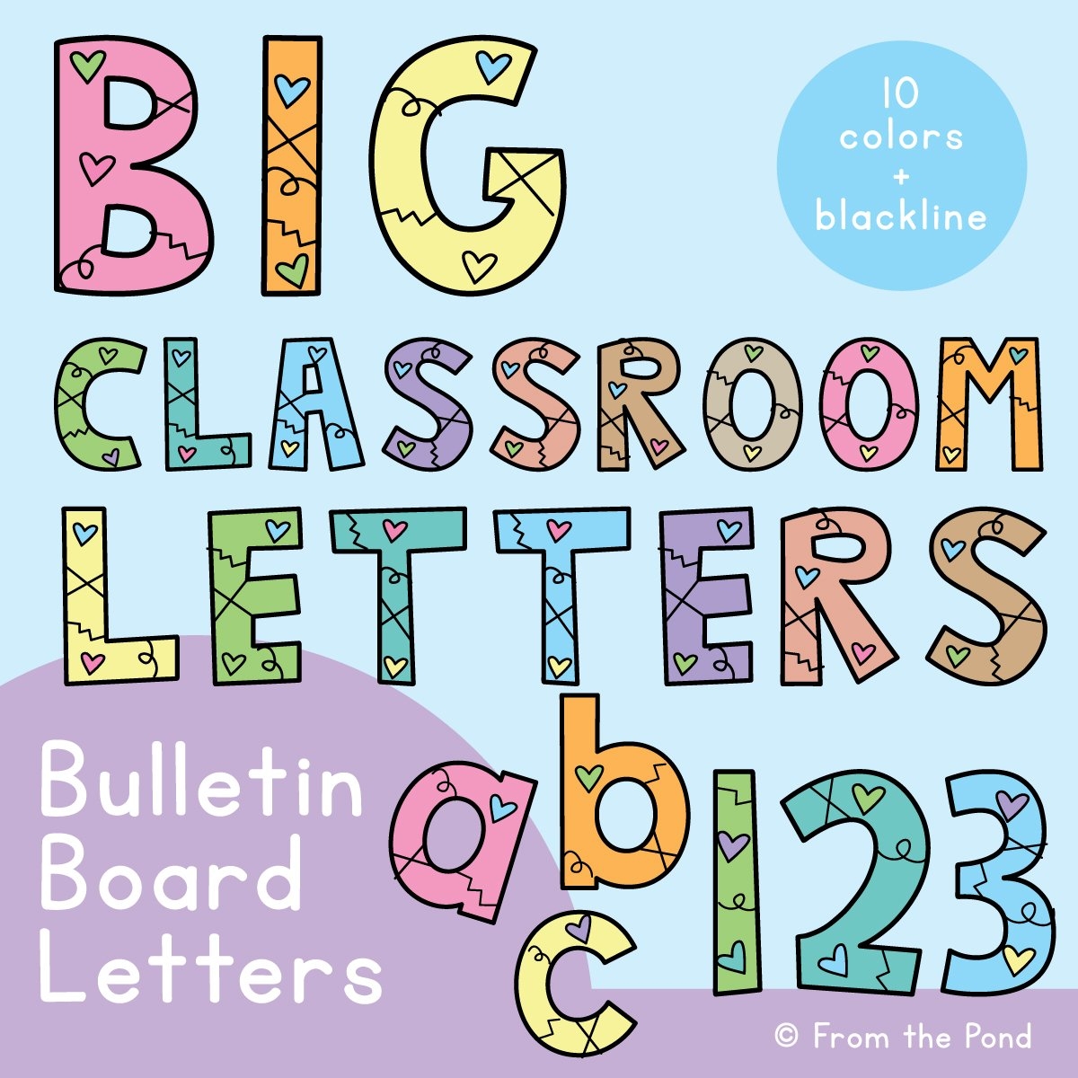free printable letters for bulletin boards