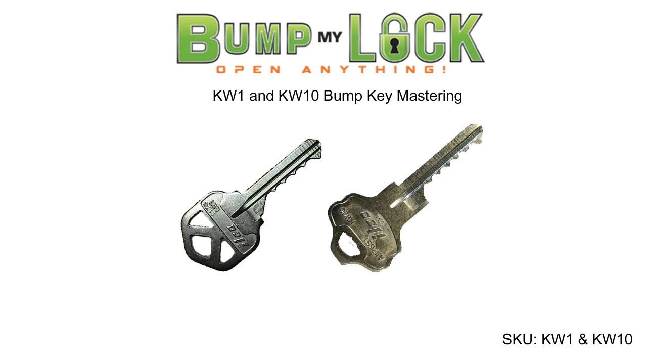 Bump Key Mastering KW1 And KW10 Kwikset YouTube