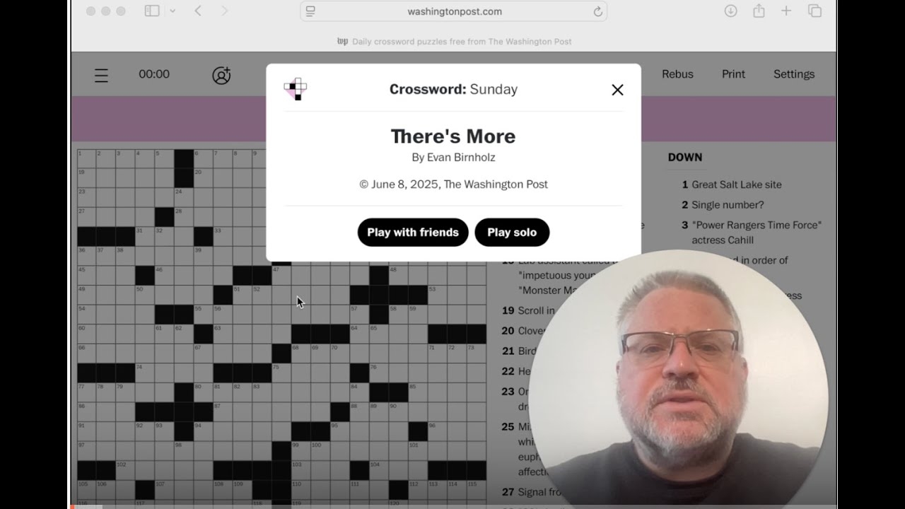 evan birnholz sunday crossword printable