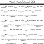 Camping Mad Libs 20 Free PDF Printables Printablee