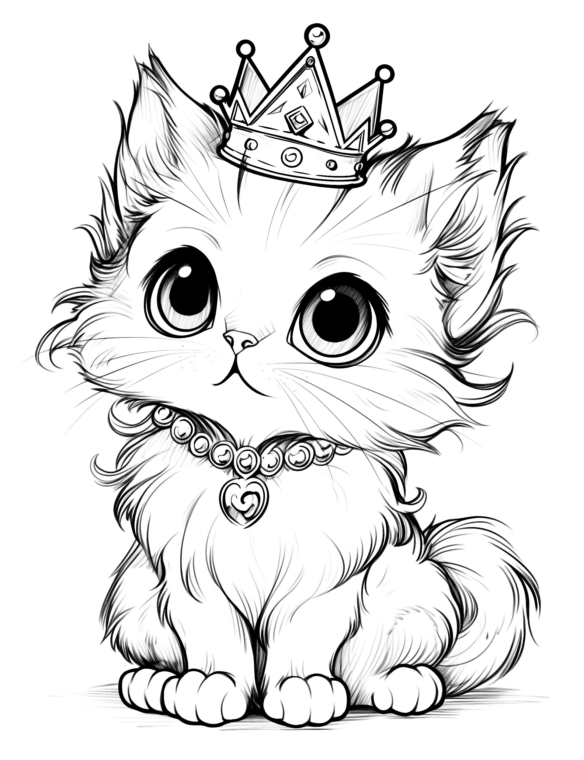 Cat Coloring Book
