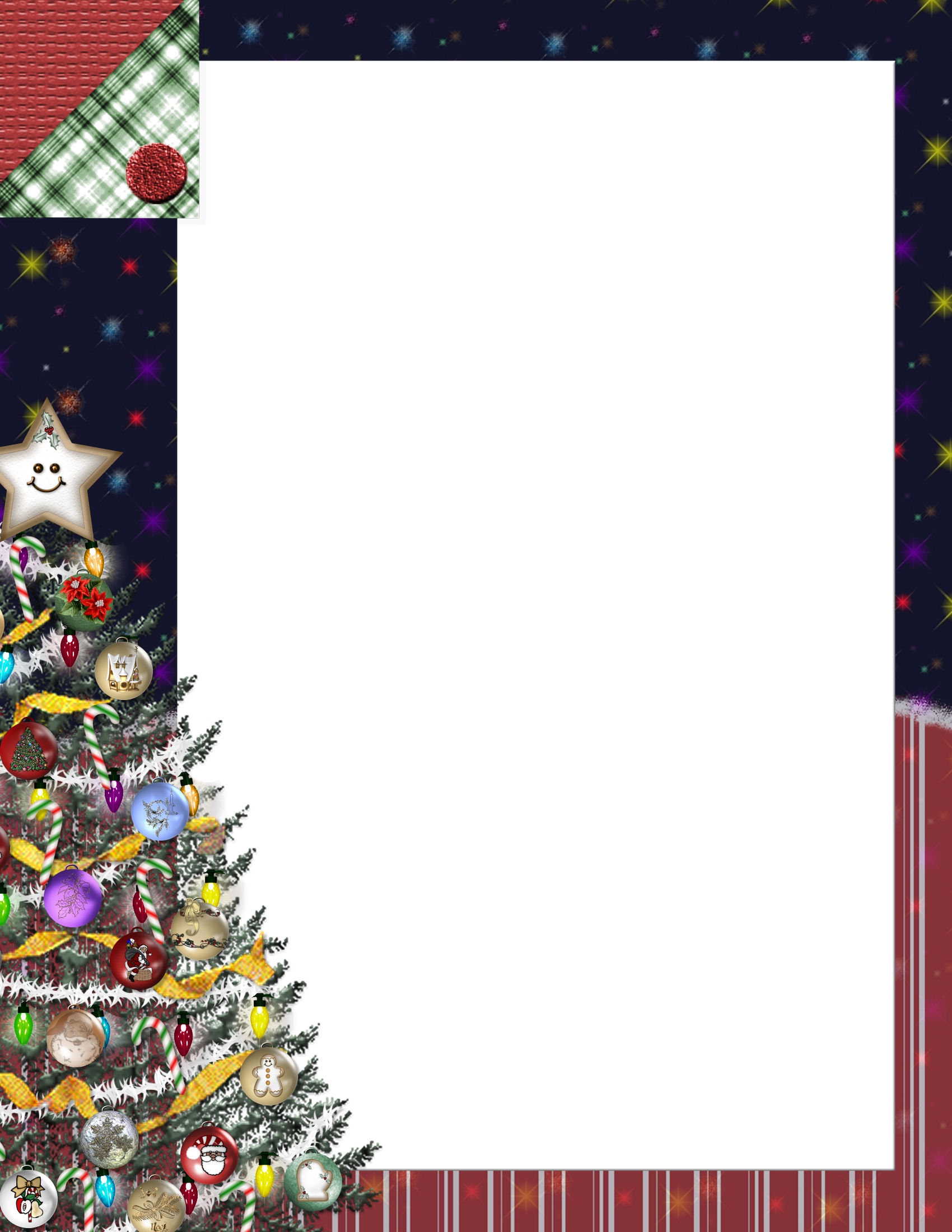 christmas stationery printable free
