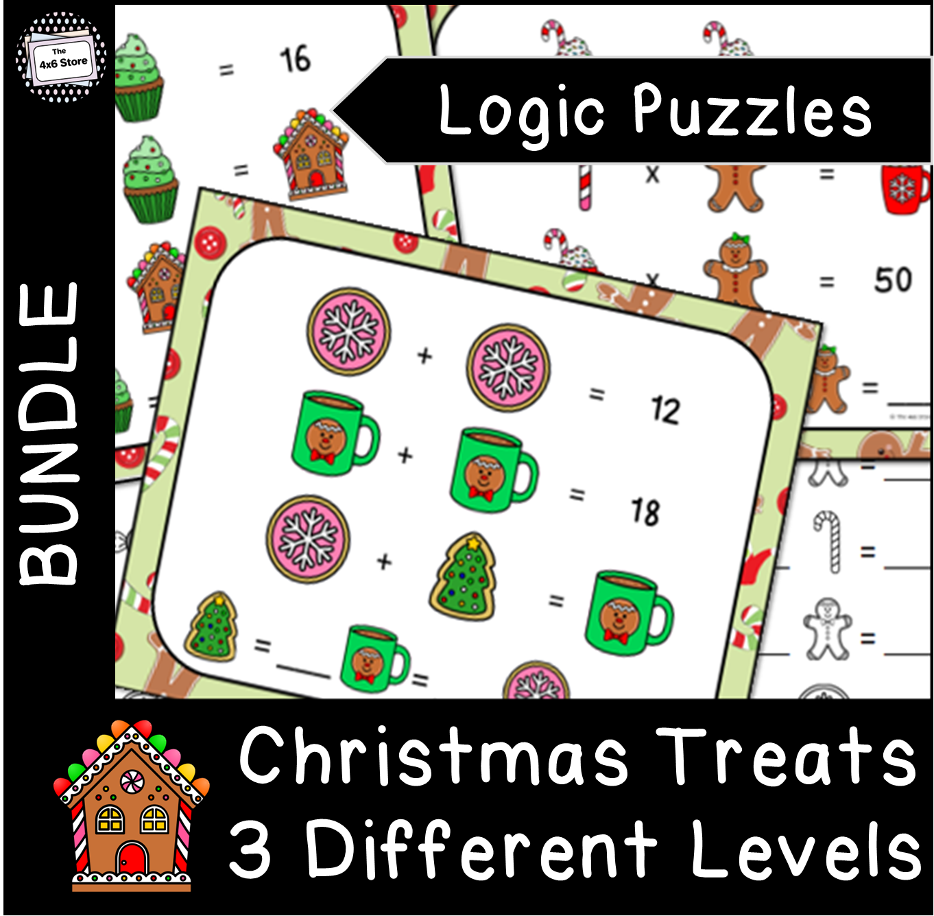 printable logic puzzles 4x6