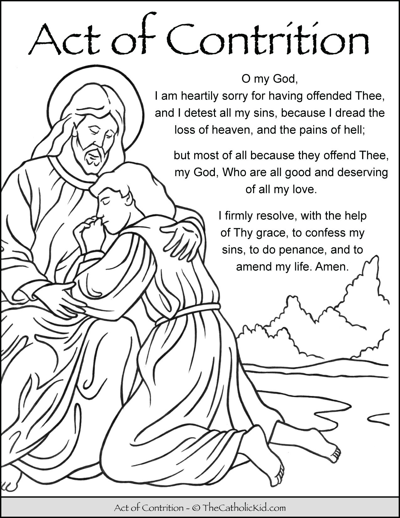 Common Catholic Prayers For Kids Download Pack TheCatholicKid