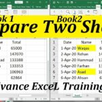 Compare Two Excel Sheets And Highlight Differences YouTube