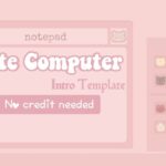 COMPUTER INTRO TEMPLATE WITH MATCHING OUTRO No Credit Needed YouTube