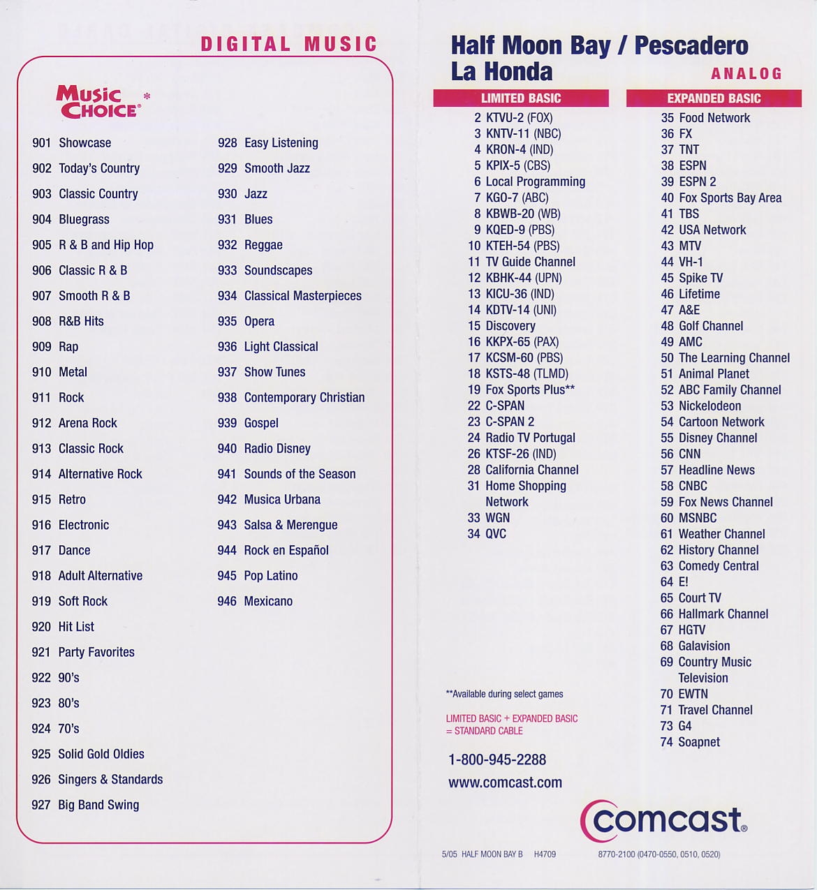 printable xfinity channel lineup 2021