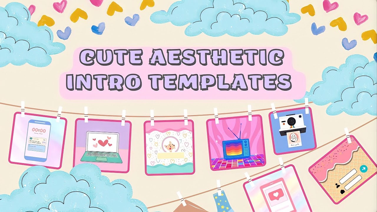 aesthetic intro template copy and paste