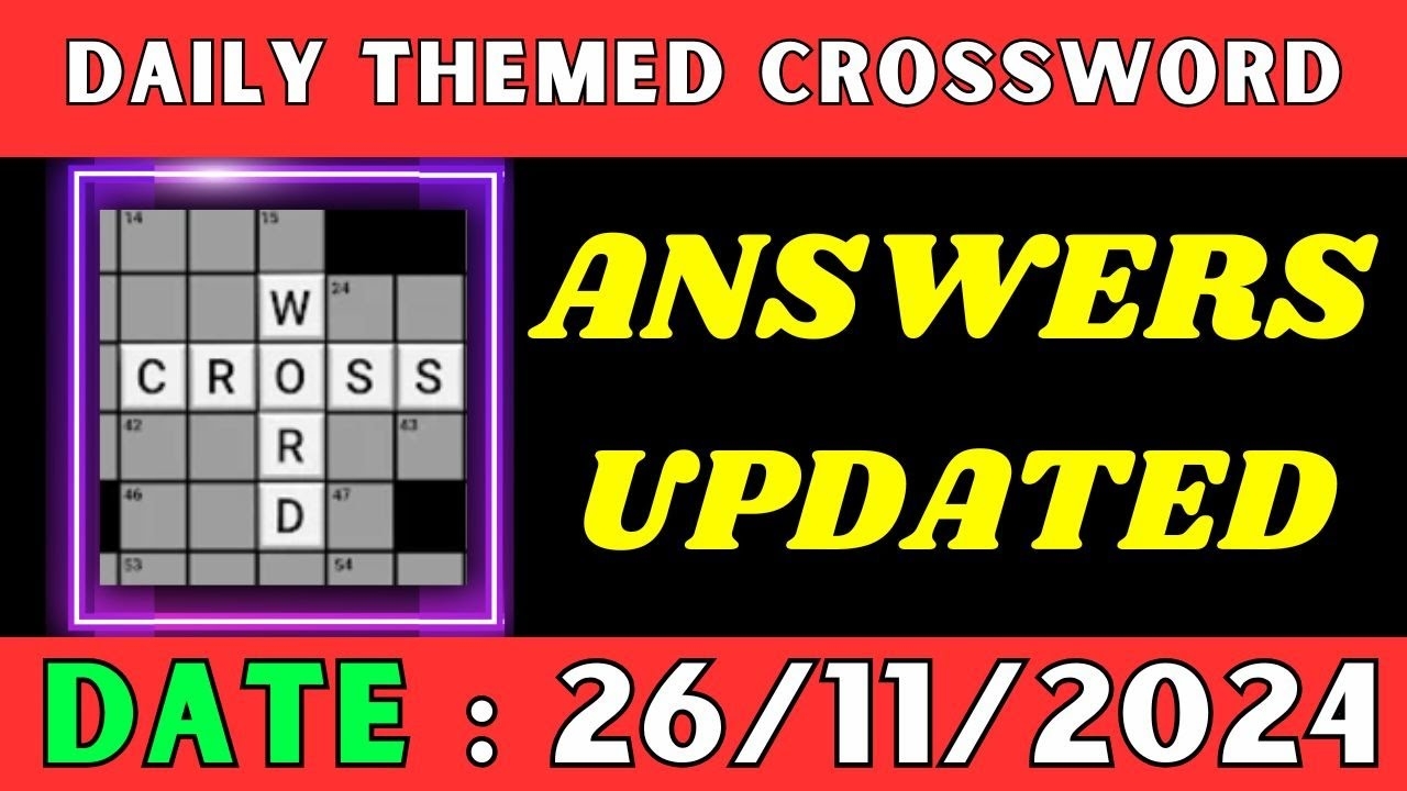 daily themed crossword answers feb 26 2025