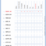 Decimal Place Value Worksheets Grade1to6
