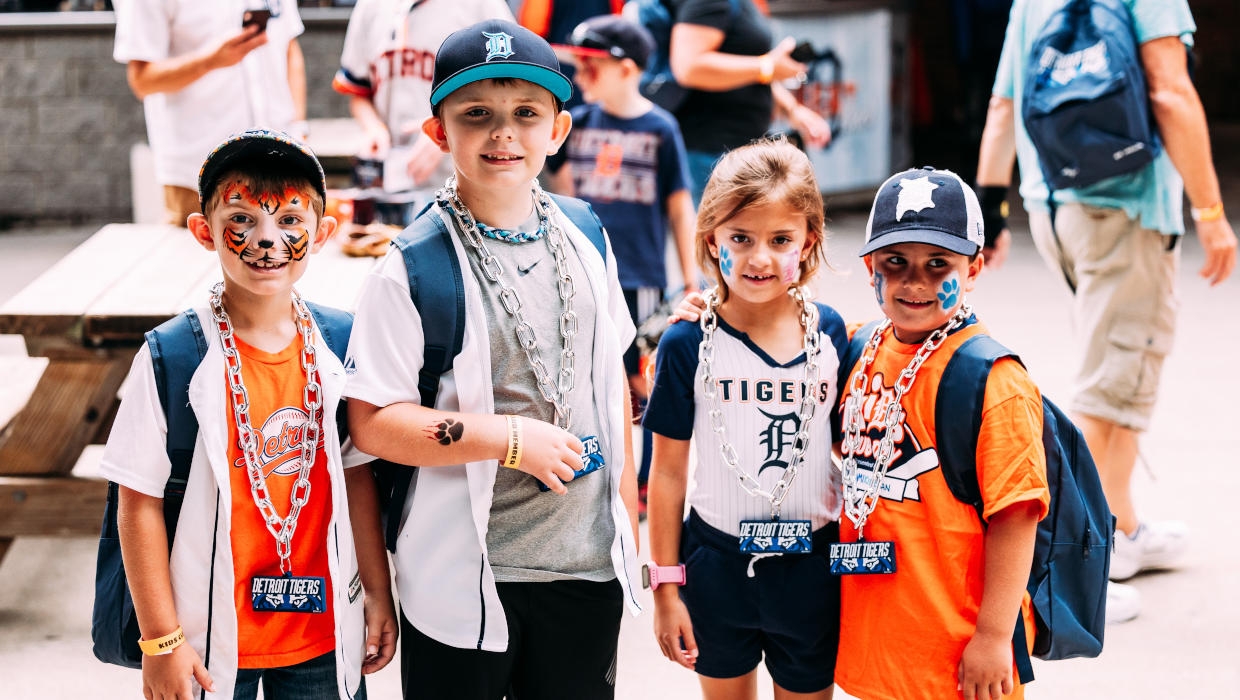 Detroit Tigers Kids Club 2025 Oakland County Moms