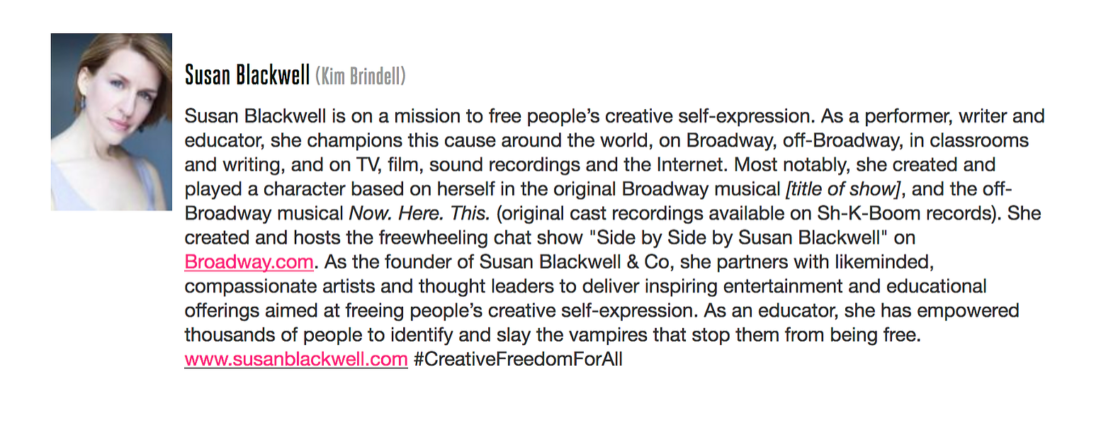 Donate Your Bio Jen Waldman Studio
