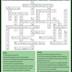 Earth Day Crossword Puzzle Free Earth Day Printable Answers