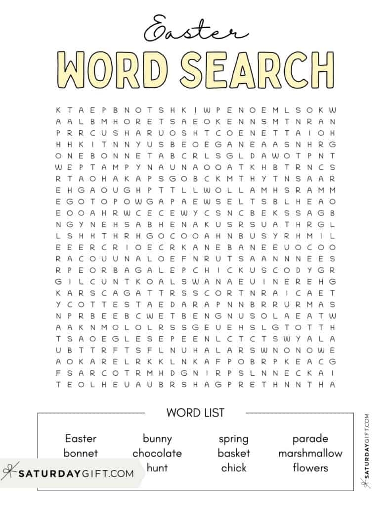 printable easter puzzles for adults