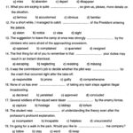 English Advanced Vocabulary And Structure Practice
