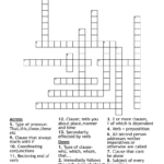 English Language Crossword WordMint