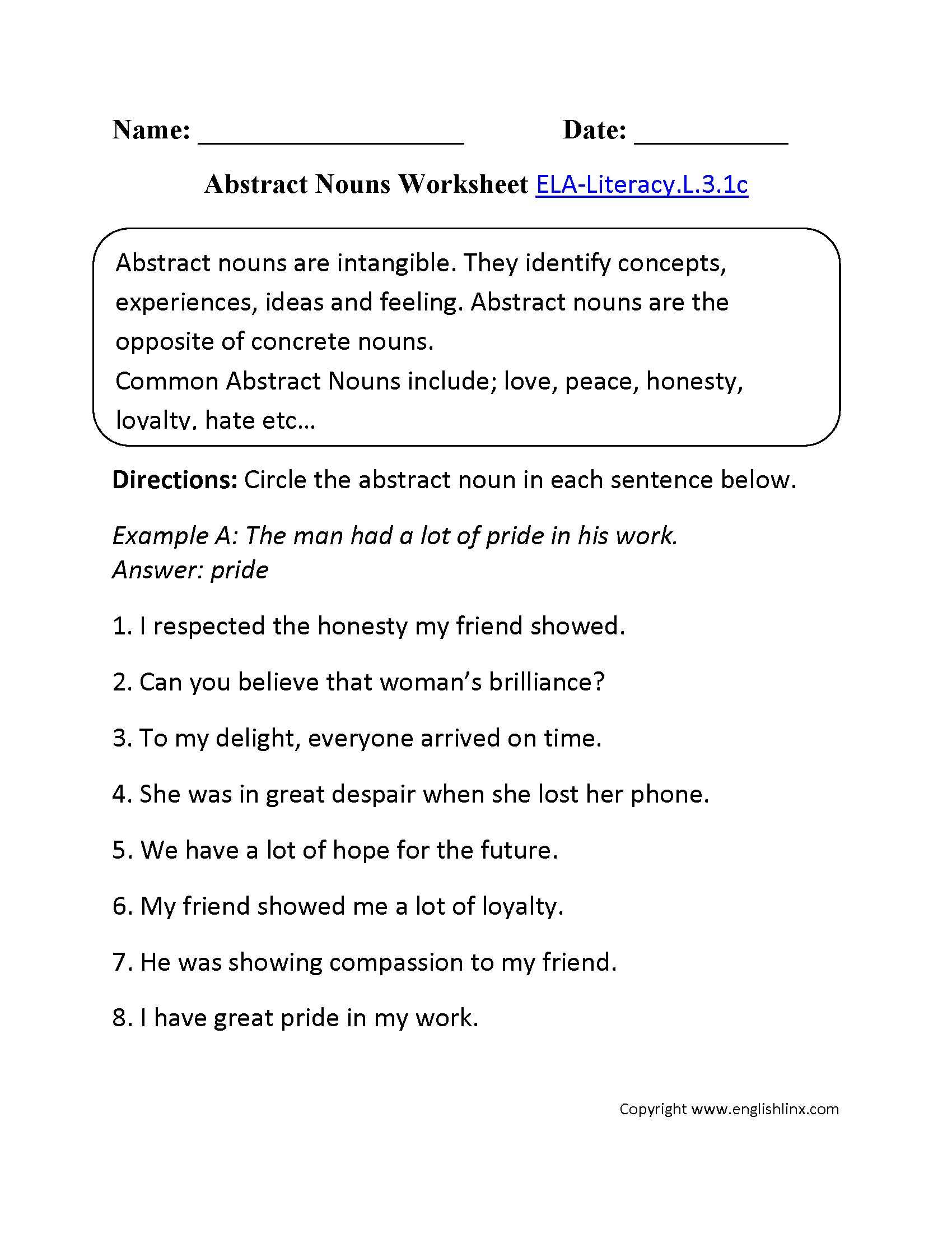 English Worksheets 3rd Grade Common Core Worksheets English Worksheets 3rd Grade Common Core Worksheets