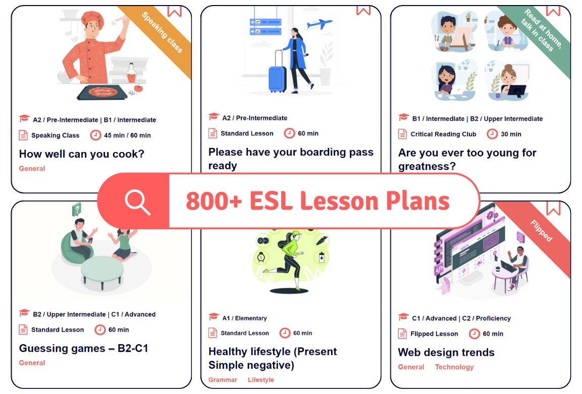 free esl lesson plans