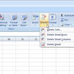 Excel 2007 Deleting A Worksheet YouTube