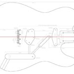 Fender Telecaster Guitar Templates Electric Herald