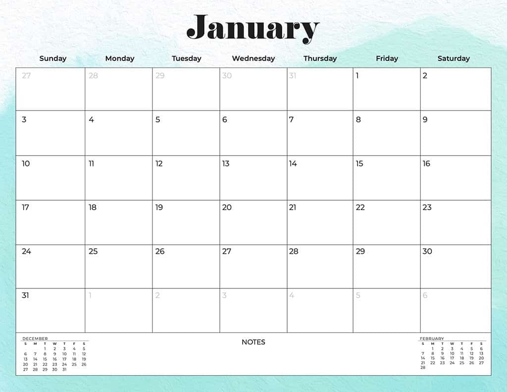 Free 2021 Calendars 75 Beautiful Designs To Choose From 