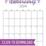 Free 2024 Monthly Calendar Printable Templates The Incremental Mama