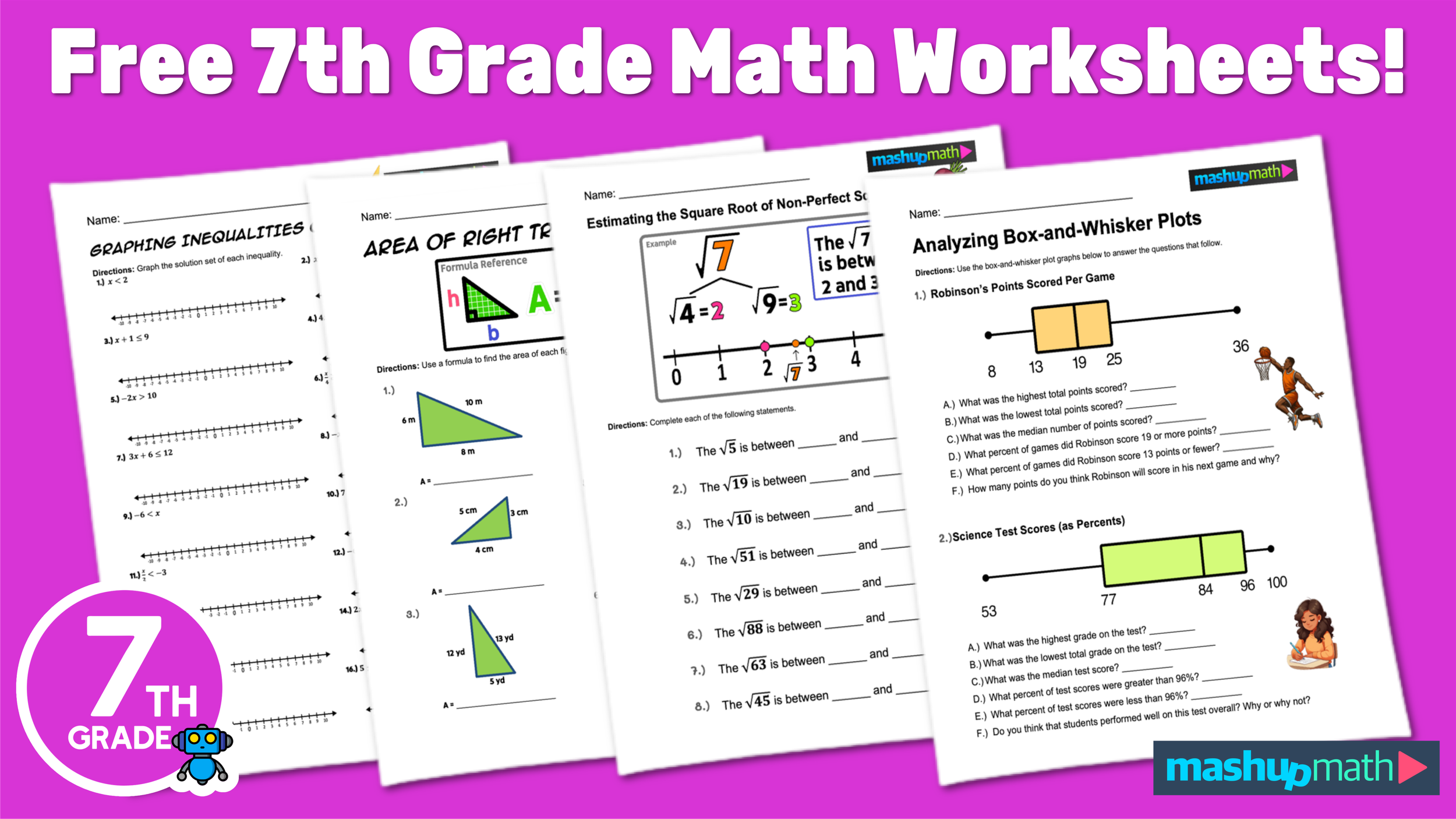 free printable 7th grade worksheets free printable 7th grade worksheets