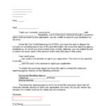 Free Adverse Action Notices 8 FCRA PDF Word EForms