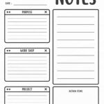 Free And Customizable Notes Templates