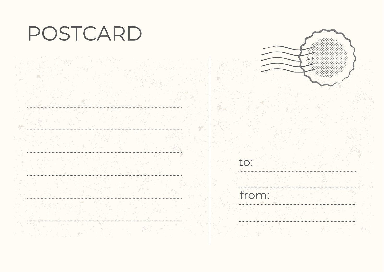 aesthetic postcards printable