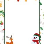 Free Customizable Christmas Page Border Templates Canva