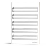 FREE Grand Staff Manuscript Paper Music Staff Paper MusicAndTheory
