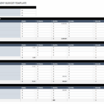Free Monthly Budget Templates