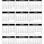 Free Printable 2025 Yearly Calendar Free Printables Monograms Design Tools Patterns DIY Projects