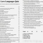 Free Printable 5 Love Languages Quiz Printable Party Favors