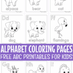 Free Printable Alphabet Coloring Pages For Kids