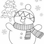 Free Printable Christmas Coloring Pages Easy Fun For Everyone Good Life Of A Housewife