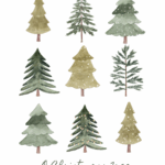 Free Printable Christmas Tree Art Clean And Scentsible