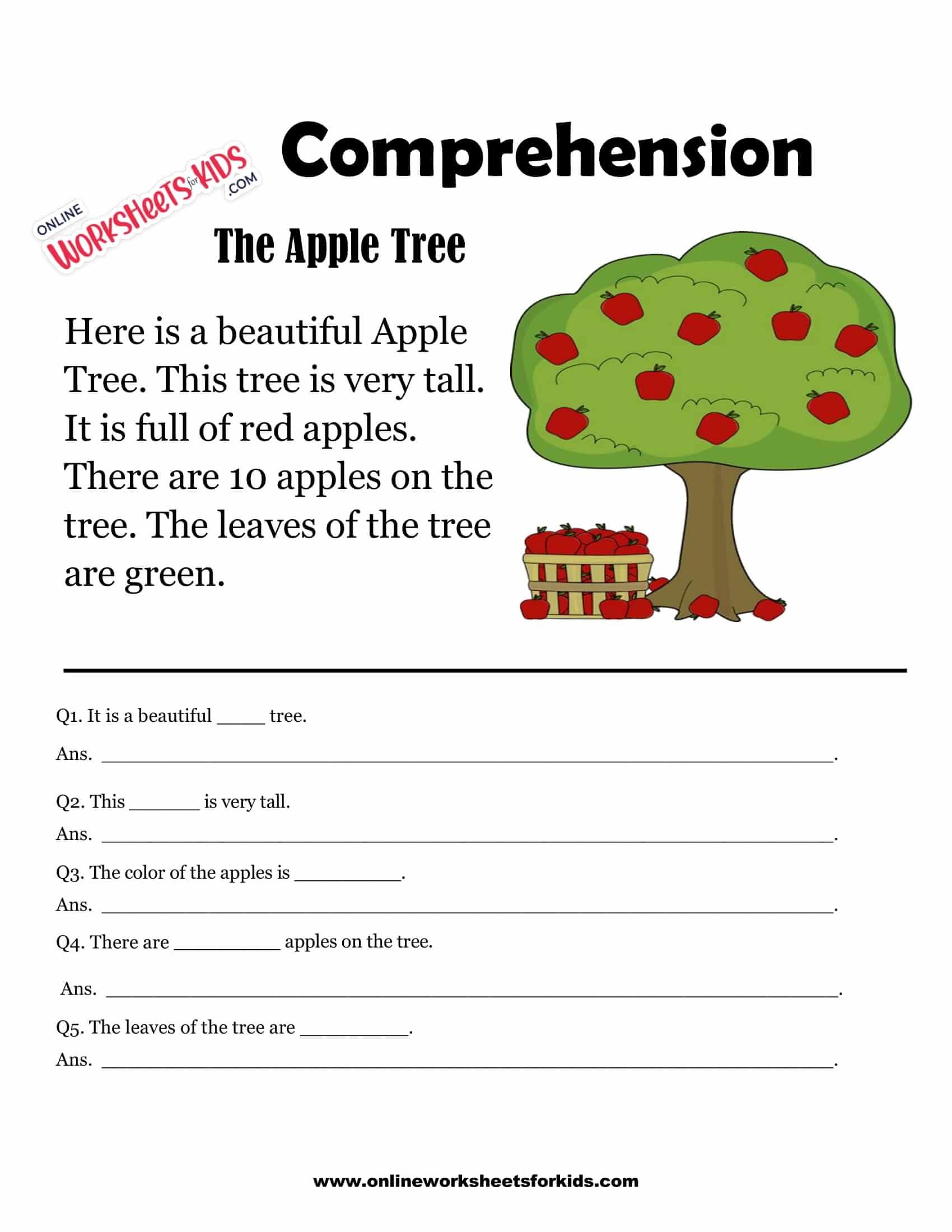 Free Printable Comprehension Worksheets For Grade 1 Worksheets Library Free Printable Comprehension Worksheets For Grade 1 Worksheets Library