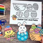 Free Printable Easter Crafts For Kids Cute Cut And Paste Activities