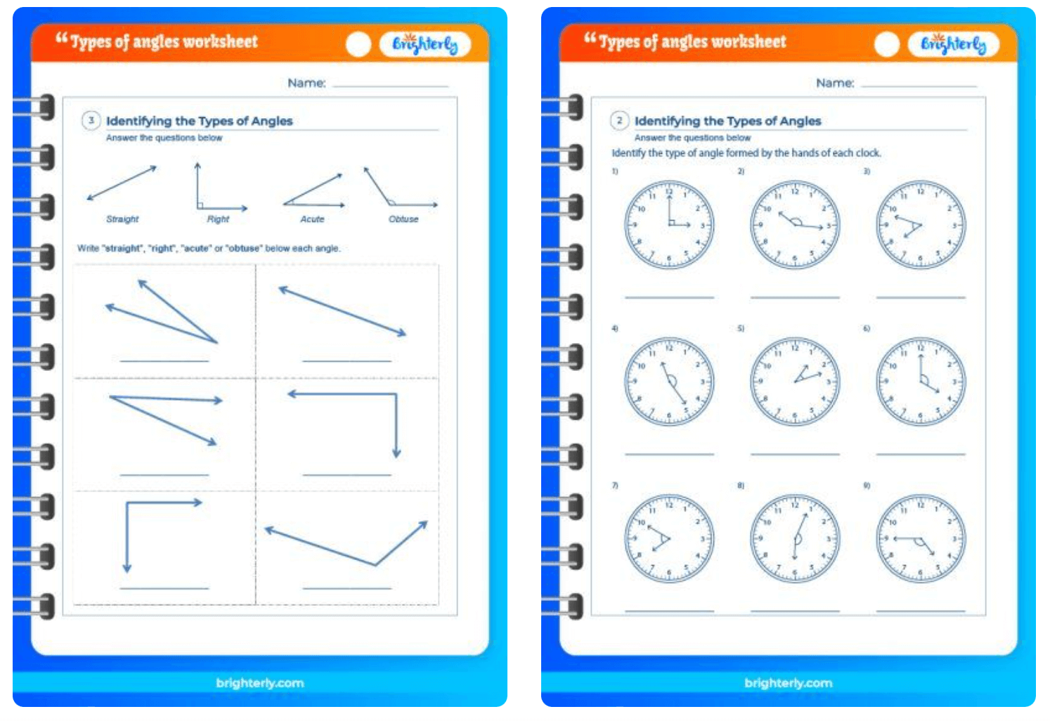 FREE Printable Types Of Angles Worksheets PDFs Brighterly FREE Printable Types Of Angles Worksheets PDFs Brighterly