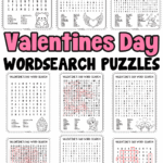 Free Printable Valentine s Day Wordsearch Puzzles Easy Peasy And Fun