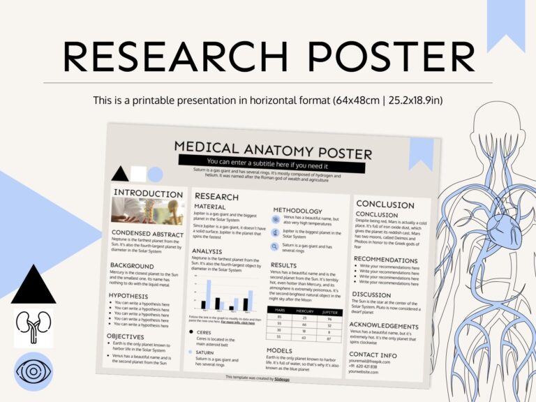 Free Research Posters For Google Slides And PowerPoint