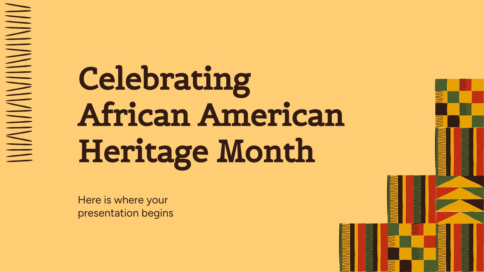 Free Templates About African Americans For Google Slides PPT